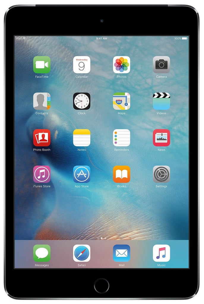 Apple iPad Mini 4 a1550 128GB WiFi + 4G GSM Unlocked -Very Good